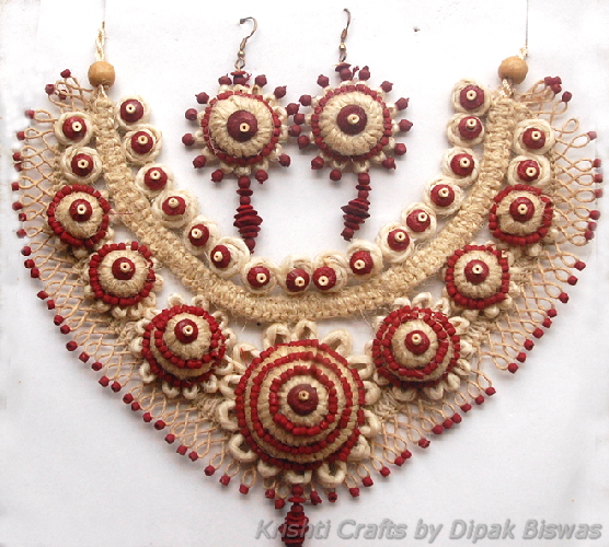 Krishti Crafts – Handicraft Jute Jewellery Maker In Bengal